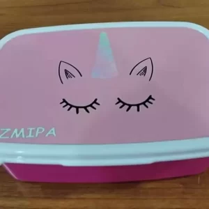 Μπολάκι φαγητού με όνομα .Ταπεράκι για το νηπιαγωγείο μονόκερος με όνομα.