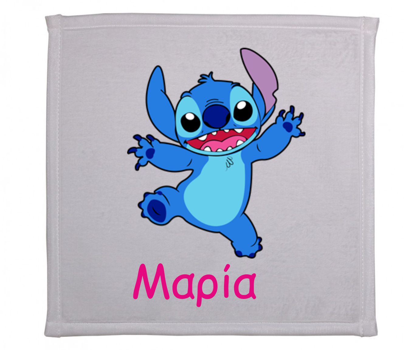 Πετσετούλα για το νηπιαγωγείο με όνομα! Πετσετούλα stitch με όνομα.