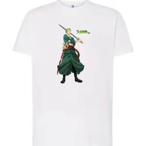 T-Shirt  με στάμπα Roronoa Zoro Anime!