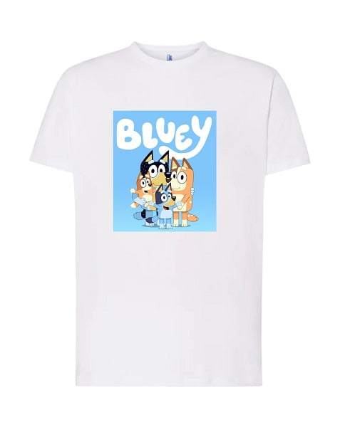 μπλουζάκι με στάμπα Bluey