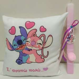 πασχαλινή λαμπάδα lilo and stitch